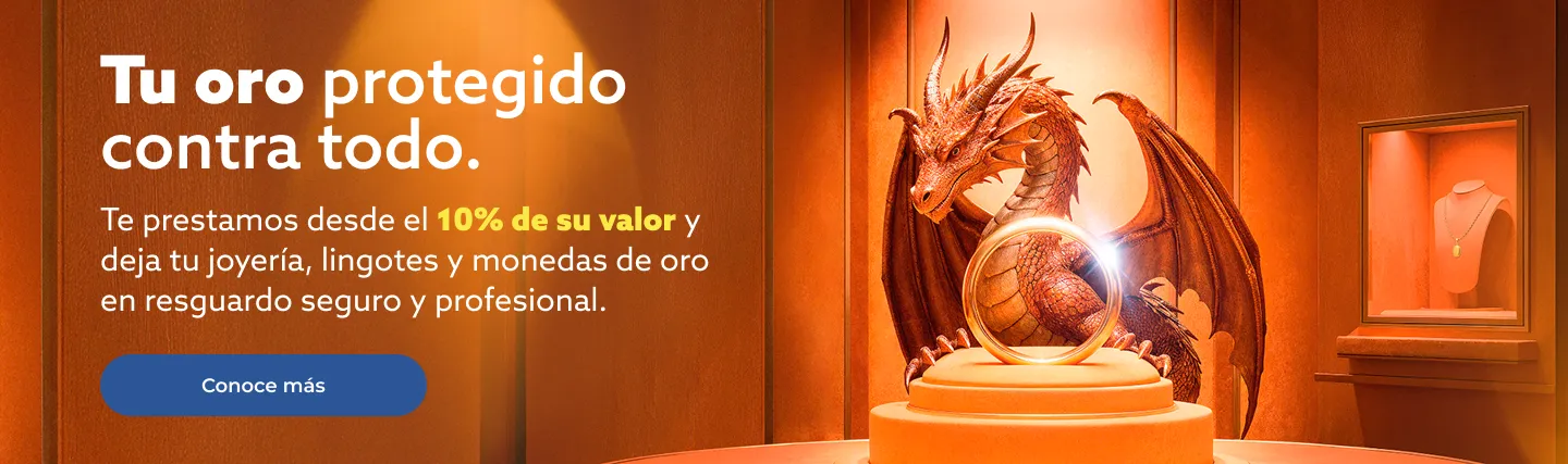 Tu oro protegido contra todo - Resguardo seguro y profesional